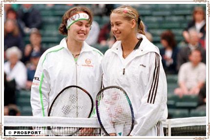 Anna and Martina Hingis